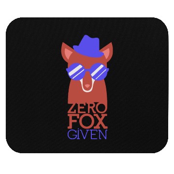 Discover Zero Fox Given - Hilarious Fox Mouse Pads