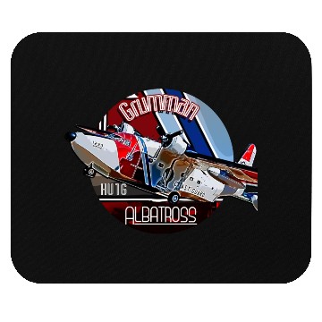 Discover Grumman HU-16 Albatross Coast Guard Aircraft Mouse Pads