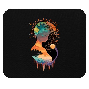Discover Mother Earth, peace and protect our environment Mouse Pads