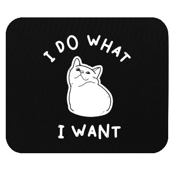 Discover Cat Drawing for a Cat Lover Mouse Pads