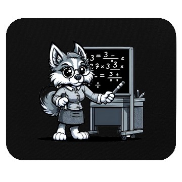 Discover Cute Dog Teacher Mouse Pads