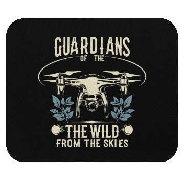 Discover Drone Pilot Grandpa Gift Idea Old Man with a Drone Mouse Pads
