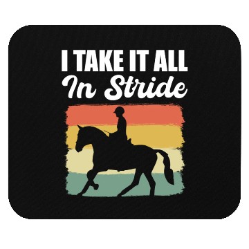 Discover Horse Racing Equestrian Mouse Pads