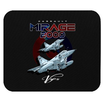 Discover Dassault Mirage 2000 French Vintage Multi-Role Fig Mouse Pads