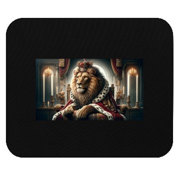 Discover A majestic lion Mouse Pads