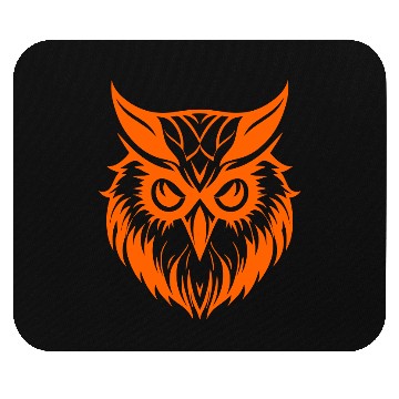 Discover A Owl Icon vector Mouse Pads Design