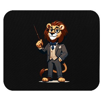 Discover Cute Lion Teacher Mouse Pads
