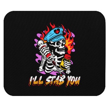 Discover Nurse injection | medical emergency Mouse Pads