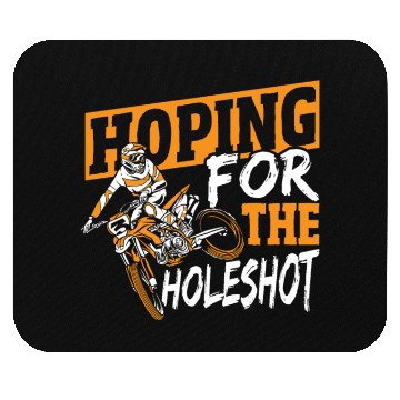 Discover Hoping For The Holeshot Motocross Dirt Bike Mouse Pads