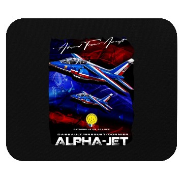 Discover Alpha Jet Belgium Air Force Advanced Trainer Aircr Mouse Pads