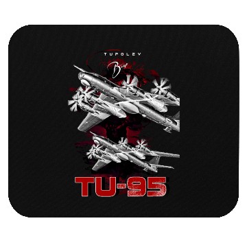 Discover Tupolev TU-95 Heavy Russian Bomber Aircraft Mouse Pads