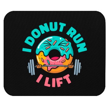 Discover Fitness Donut Donut Gym Mouse Pads