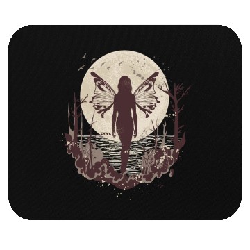 Discover Fairy Fairycore Moon Fairy Mouse Pads