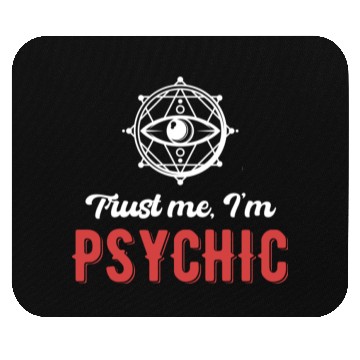 Discover Trust Me, I'm Psychic Celestial Card Decks Mouse Pads