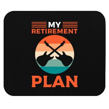 Discover My Retirement Plan Guitar Tech Mouse Pads