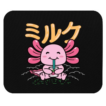 Discover Axolotl Strawberry Sweet tooth Gift Mouse Pads