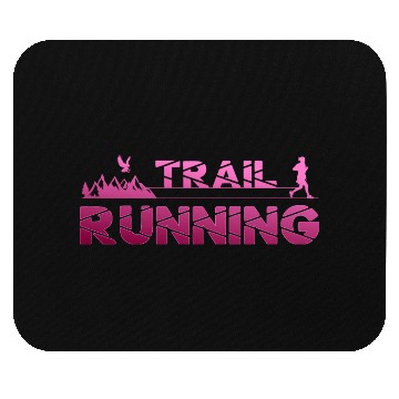 Discover Trail Running Eagle Mountains Forest Shoes Pink. Mouse Pads