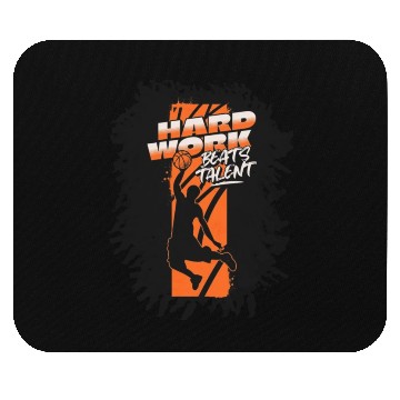 Discover Hard work beats talent Mouse Pads