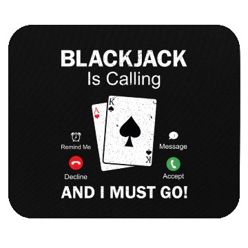 Discover Blackjack Gambling 21 Blackjack Mouse Pads