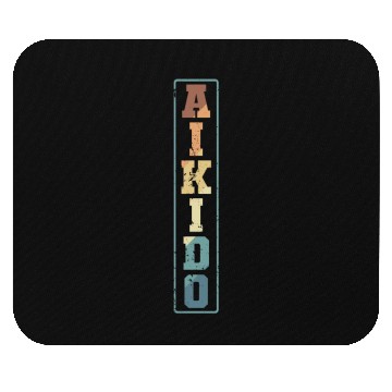Discover Aikido elegant Martial Arts Training Mouse Pads
