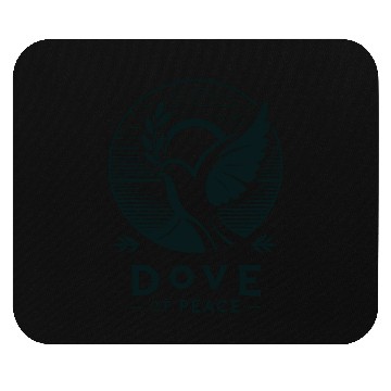 Discover Serene Sunrise: Dove of Peace Mouse Pads