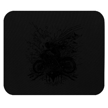 Discover Off-road Motorcycle Style Splash Biker Mouse Pads