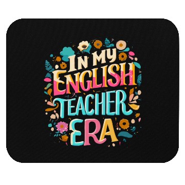 Discover English teacher Mouse Pads