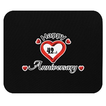 Discover anniversary 42nd Mouse Pads