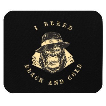 Discover i bleed black & gold. Mouse Pads