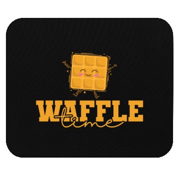 Discover Waffle Time Favorite Food Mouse Pads
