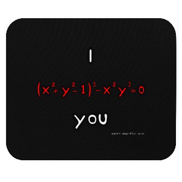 Discover I Love You Function Mouse Pads