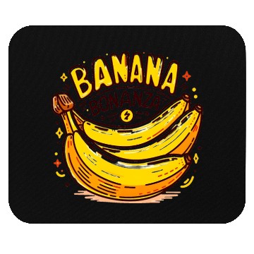 Discover Banana: Banana Bonanza Mouse Pads