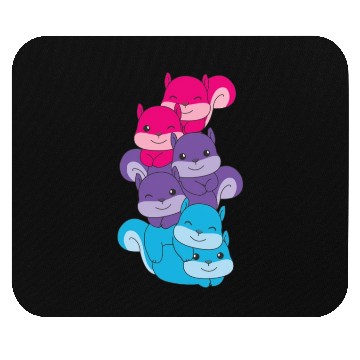 Discover Androgynous Flag Pride Lgbtq Cute Squirrel Mouse Pads