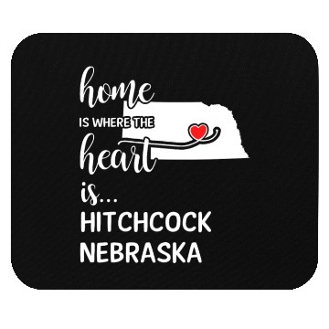 Discover Hitchcock County Nebraska Is Where My Heart Is Mouse Pads
