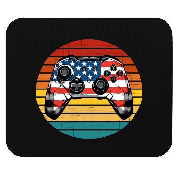 Discover Sunset Video Game Mouse Pads
