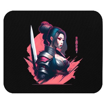 Discover Cyberpunk Samurai Cyberpunk Mouse Pads