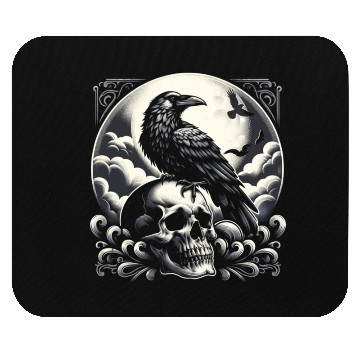 Discover Eclipse of the Corvid Mouse Pads