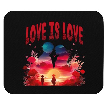 Discover LOVE IS LOVE Mouse Pads