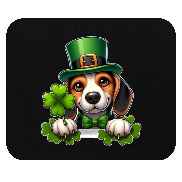 Discover St. Patrick's Day Beagle Mouse Pads