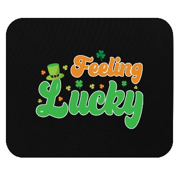 Discover Feeling Lucky St. Patrick's Day Mouse Pads