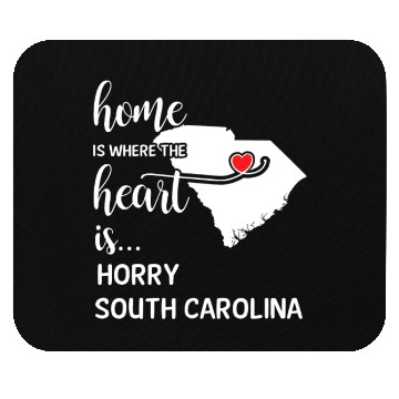 Discover Horry County South Carolina Is Where My Heart Is Mouse Pads