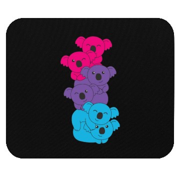 Discover Androgynous Flag Pride Lgbtq Cute Koala Mouse Pads