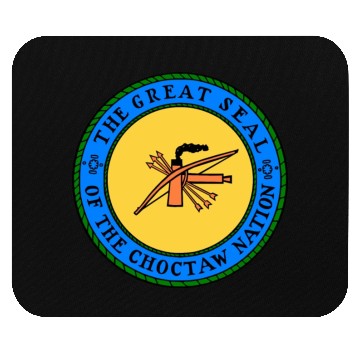 Discover The Great Seal of Choctaw Nation of Oklahoma Mouse Pads