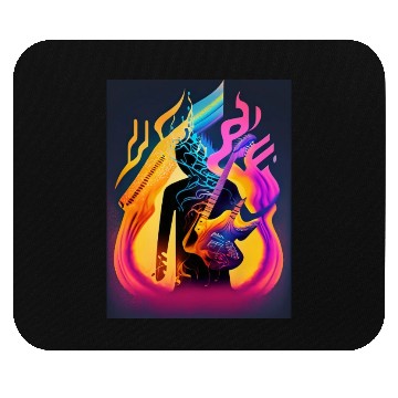 Discover Dance Through Spectrum Immerse in Color and sound Mouse Pads