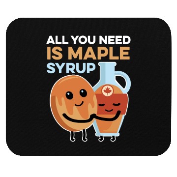 Discover Maple Syrup Food Critic Gift Mouse Pads