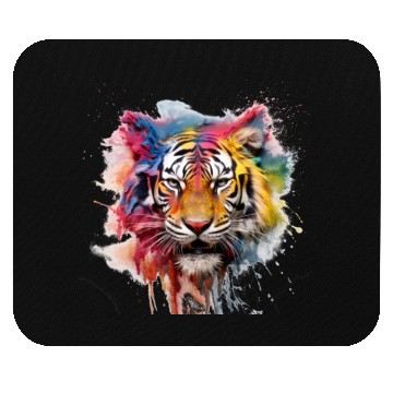 Discover Grafitti Tiger Mouse Pads