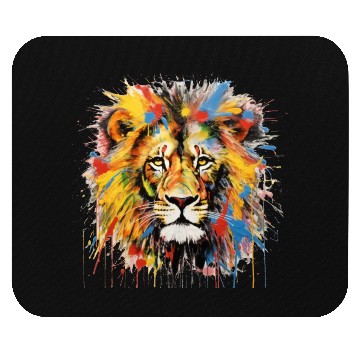 Discover Grafitti Lion Mouse Pads