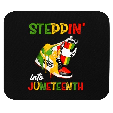 Discover Stepg Into Junenth 1865 Pride Black African Americ Mouse Pads