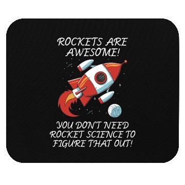 Discover Rocket Space Engineer Aviation Astrophysics Mouse Pads
