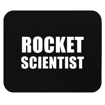 Discover Rocket Scientist Mouse Pads